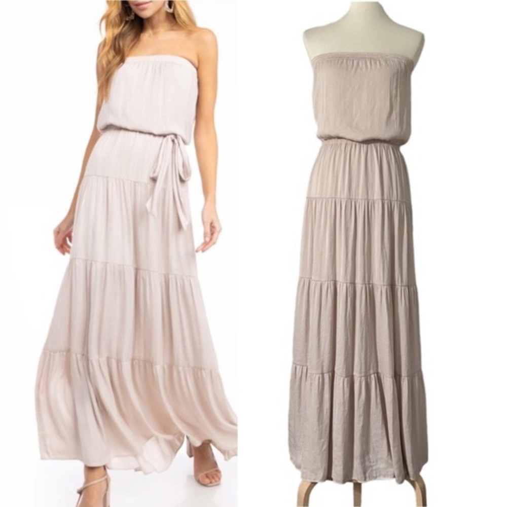 WHITE naked zebra maxi dress NWT